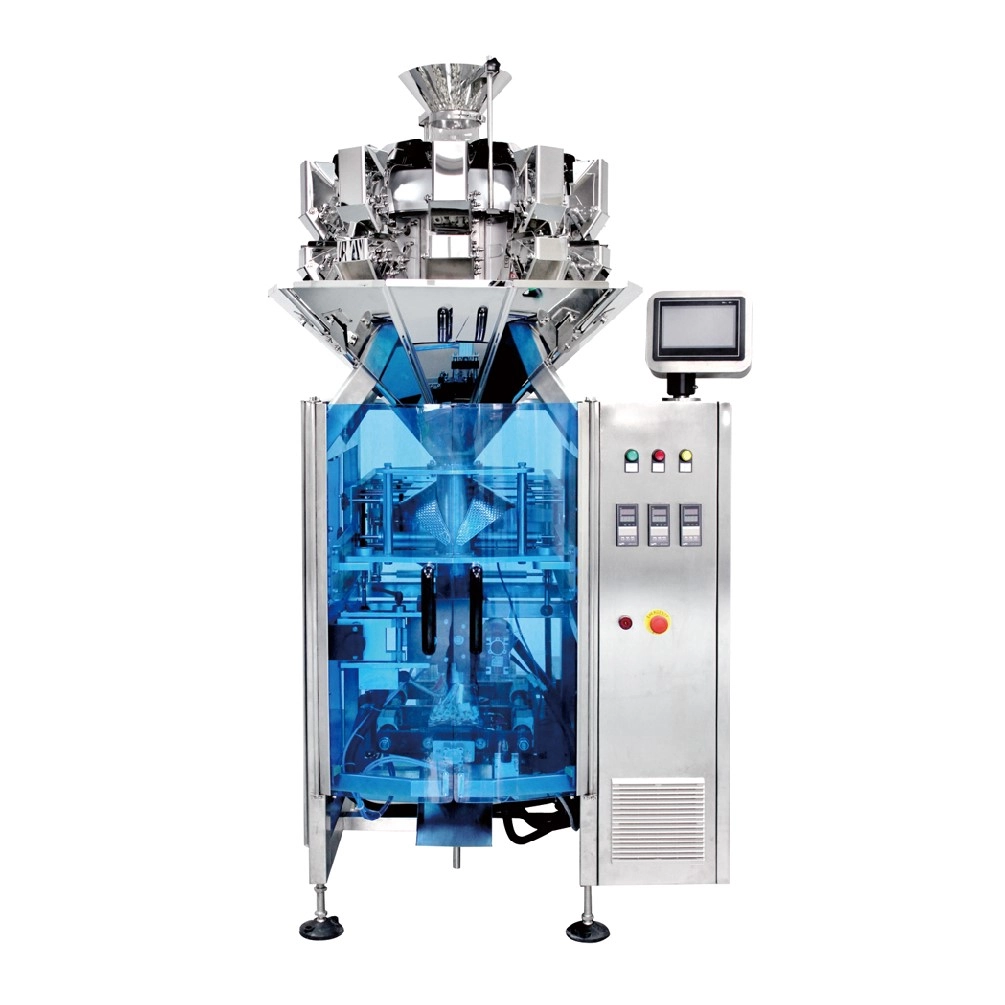 Combined Multihead Weighing Weigher and Packaging Machine with Z Conveyor JW-B4-4 - Kenwei