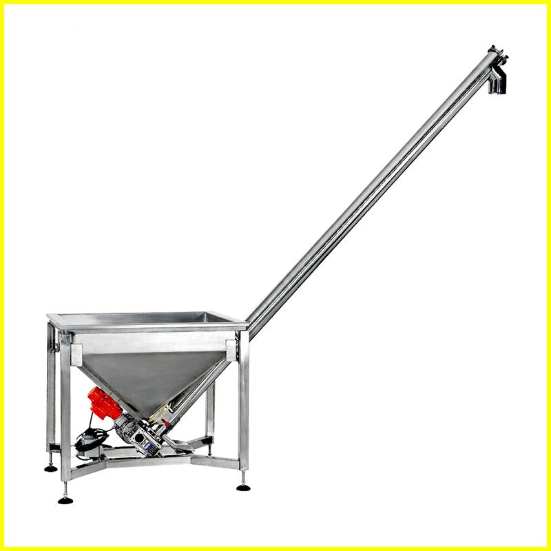 Combined weighing and packaging machine with screw feeder for powder materials-6 - Kenwei