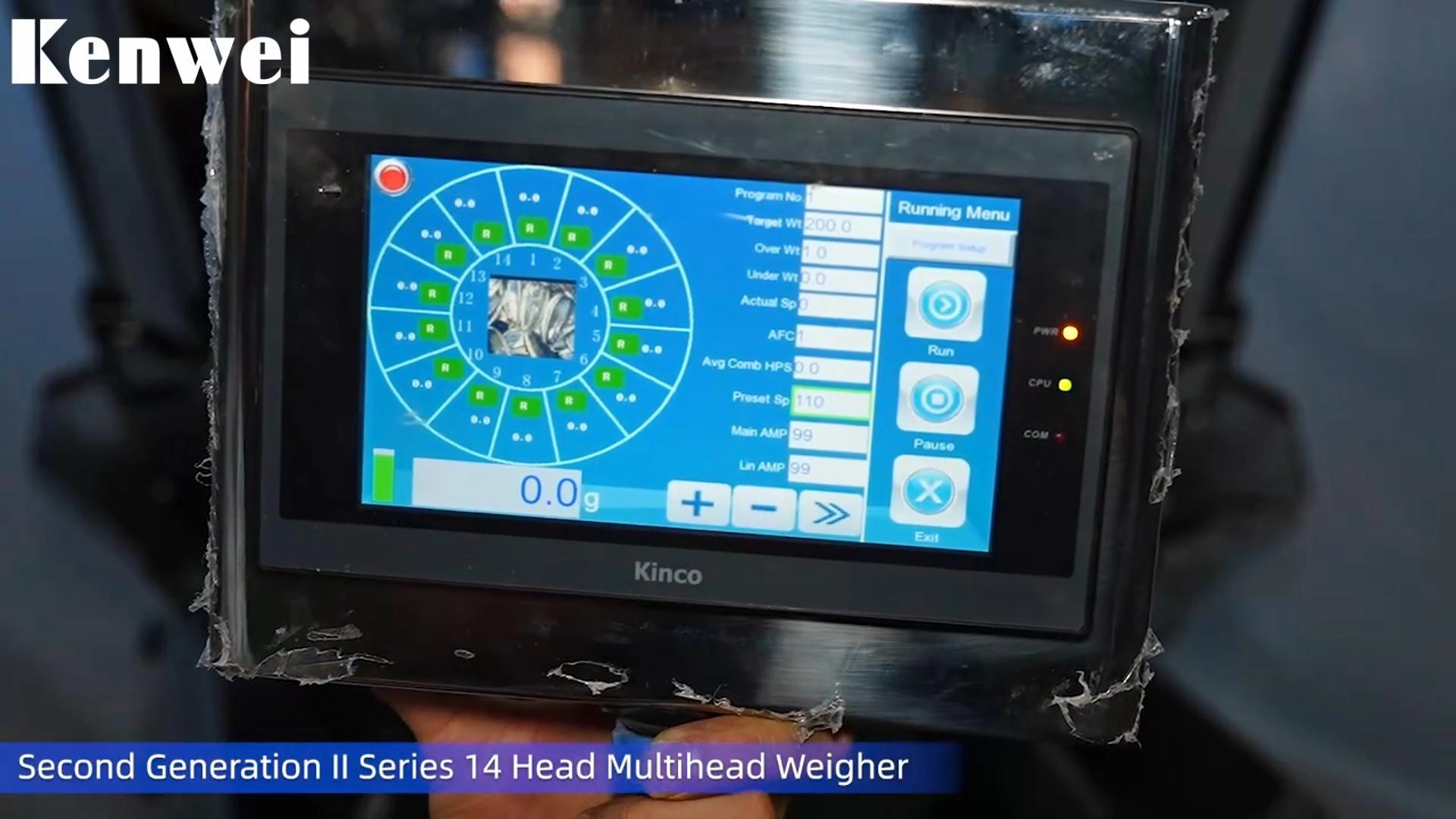 Cost-effective Multihead Weigher - Kenwei