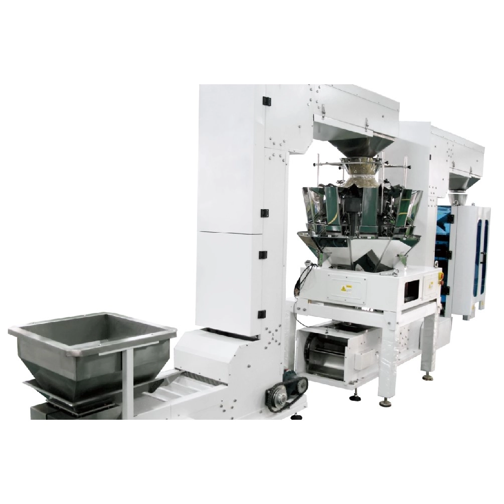 Double-Feeding-Vertical-Snack-Packing-Machine-for-Factories-with-Height-Restrictions-JW-B3-1 - Kenwei Double Feeding Vertical Snack Packing Machine for Factories with Height Restrictions JW-B3-1 - Kenwei