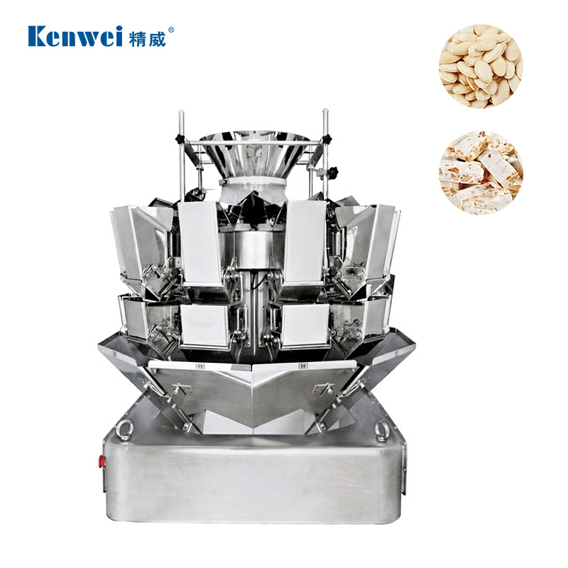 Double feeding vertical snack packing mahcine for factory height limited 3