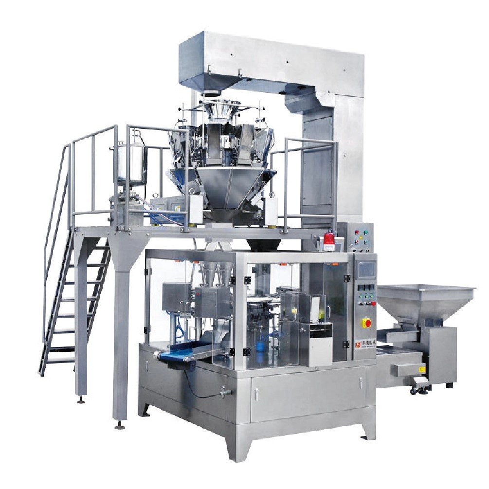 Double inlet rotary packaging and weighing system JW-B9-2 - Kenwei
