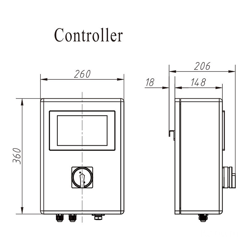 Dropped metal detector for powder granules 3 - Kenwei