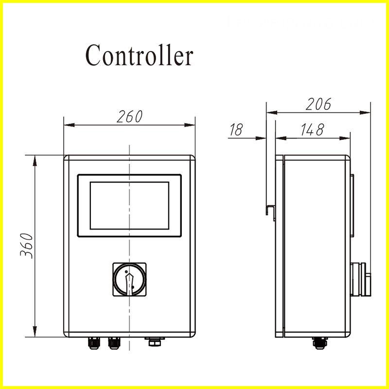 Dropped metal detector for powder granules 3 - Kenwei
