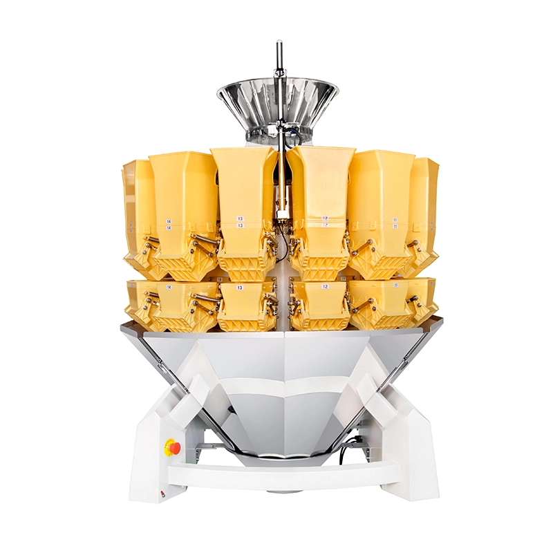 Economical-10-Head-Multihead-Weigher-with-Carbon-Steel-and-Plastic-Hoppers-1 - Kenwei Economical 10-Head Multihead Weigher with Carbon Steel and Plastic Hoppers-1 - Kenwei