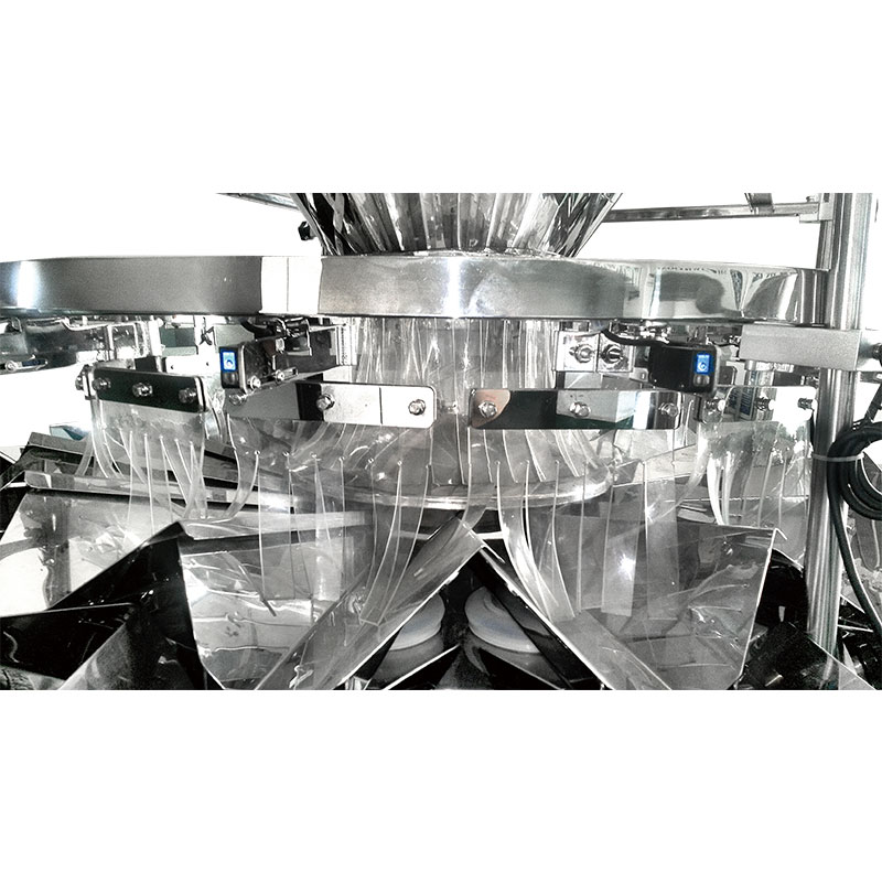 Feeding-control multihead weigher multi-function packing machine 3