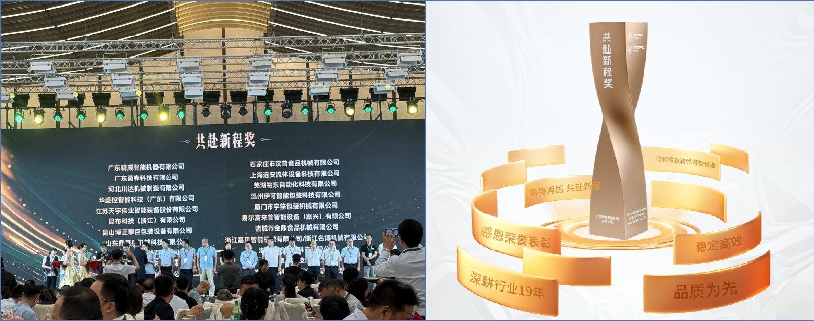 Guangdong Jingwei won the award at ProPak China 2025-1-1