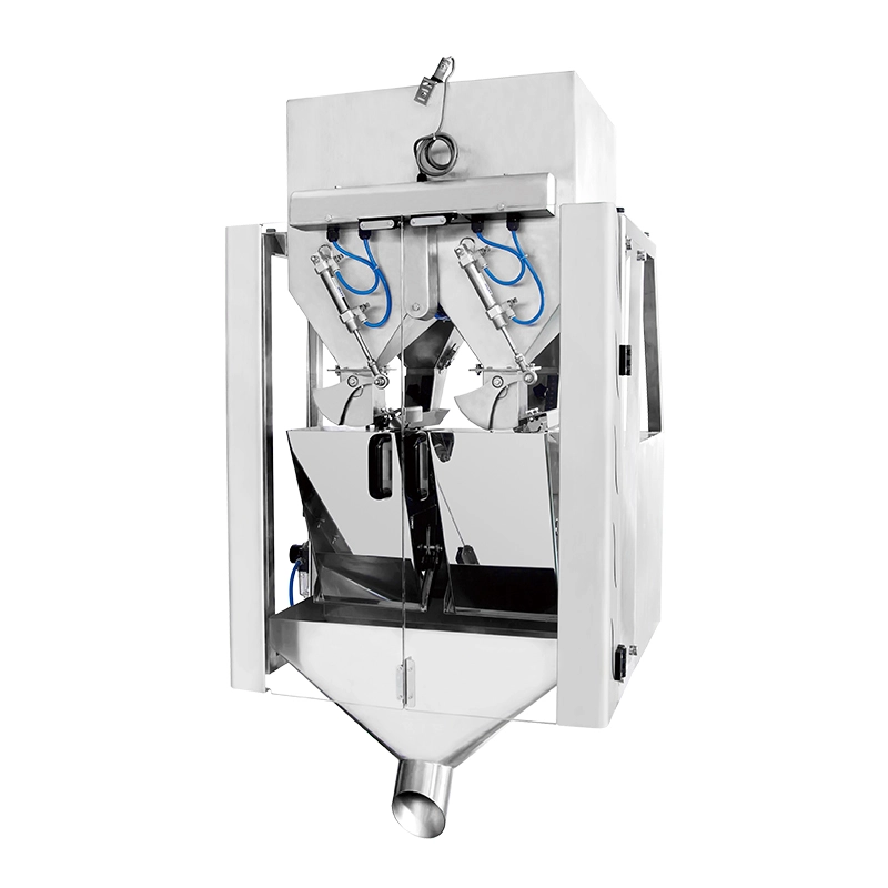 High speed 2 Head linear weigher for weighing and packaging small granules seeds-2 - Kenwei