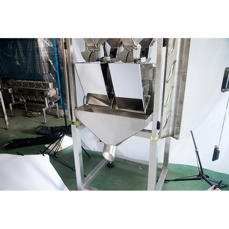 High speed 2 Head linear weigher for weighing and packaging small granules seeds-7