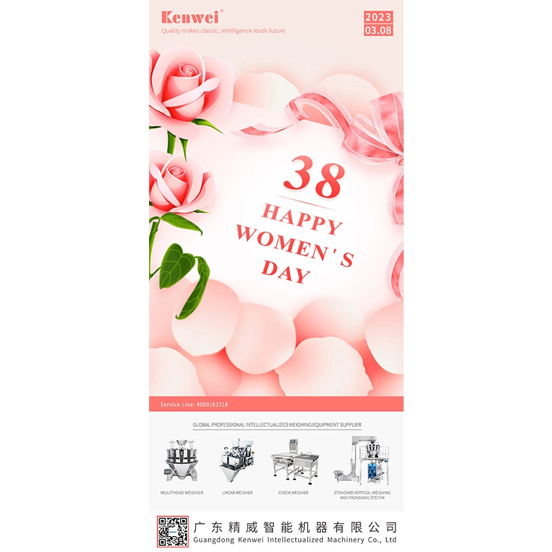 International Women's Day:May you be young forever and be happy every day! - Kenwei