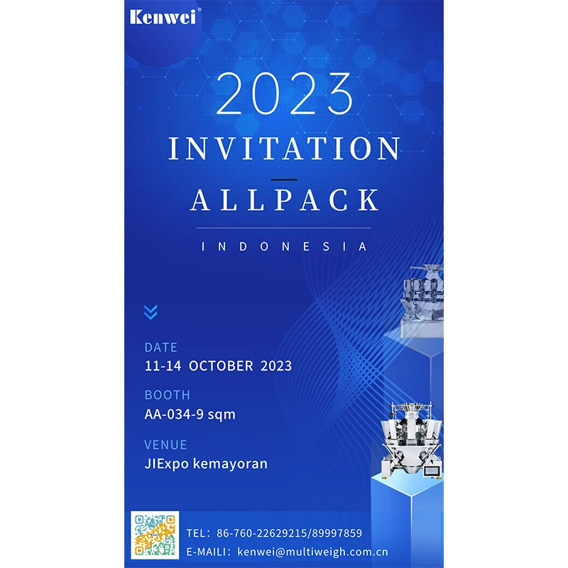 Invitation to Visit us at ALLPACK INDONESIA 2023 - Kenwei