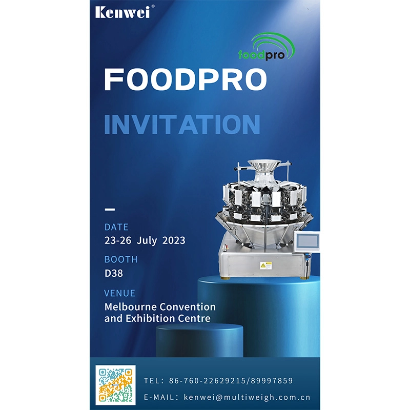 Invitation to Visit us at FoodPro 2023 - Kenwei