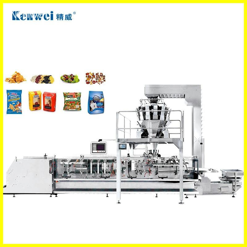 JW-B13 Standard Premade pouch packing machine for puffy food 1 - Kenwei