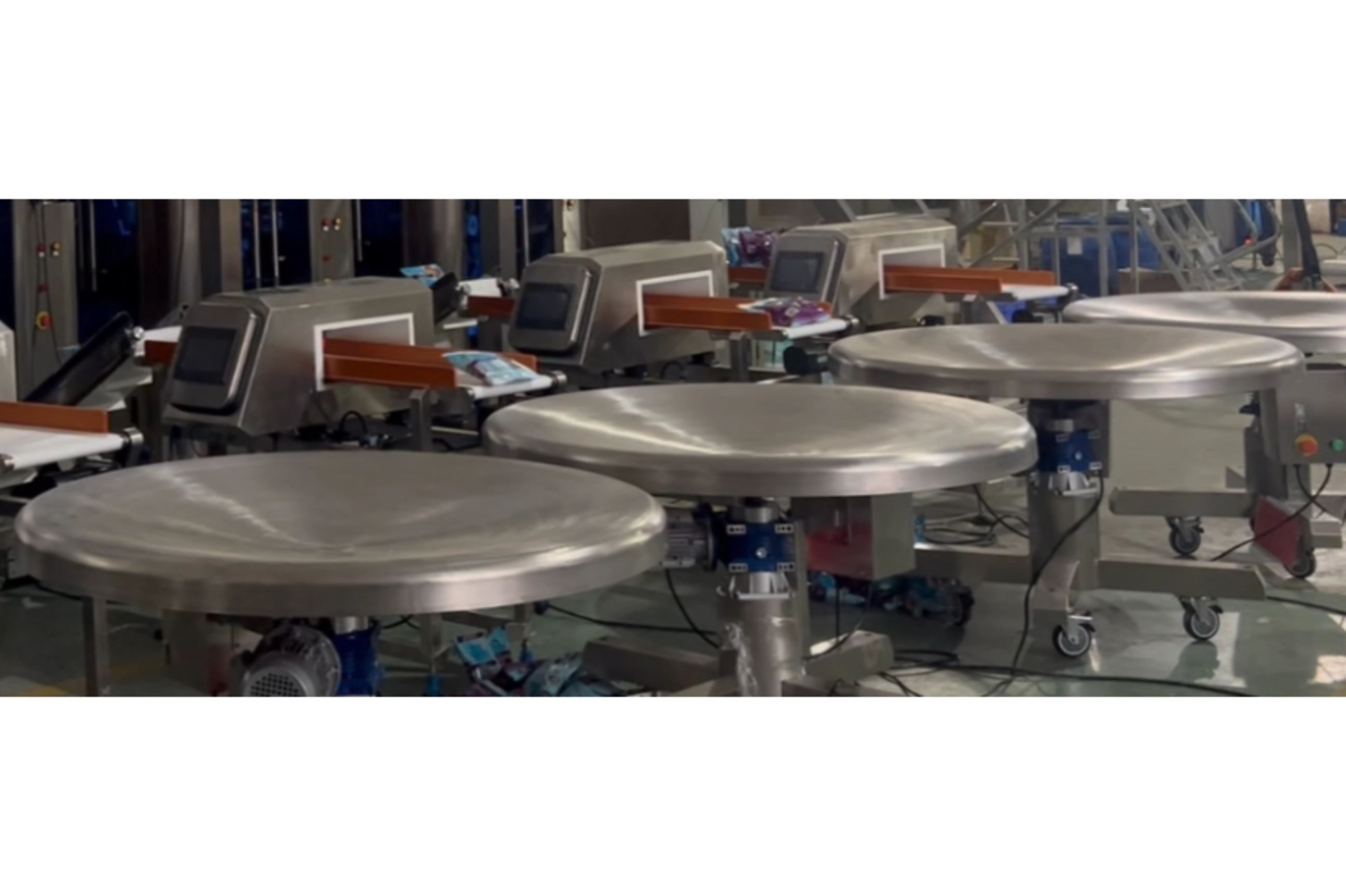 Kenwei Rotating Collecting Tables for Packaging Machine Line-9 - Kenwei