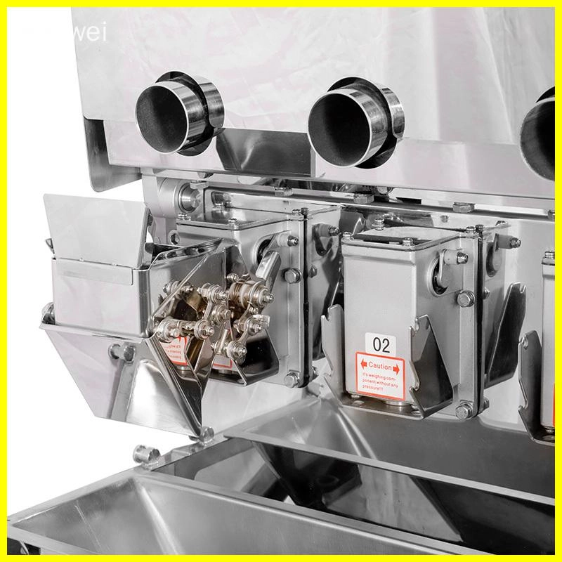 Mini 4 Heads Pipe Type Linear Weigher Machine 4 - Kenwei