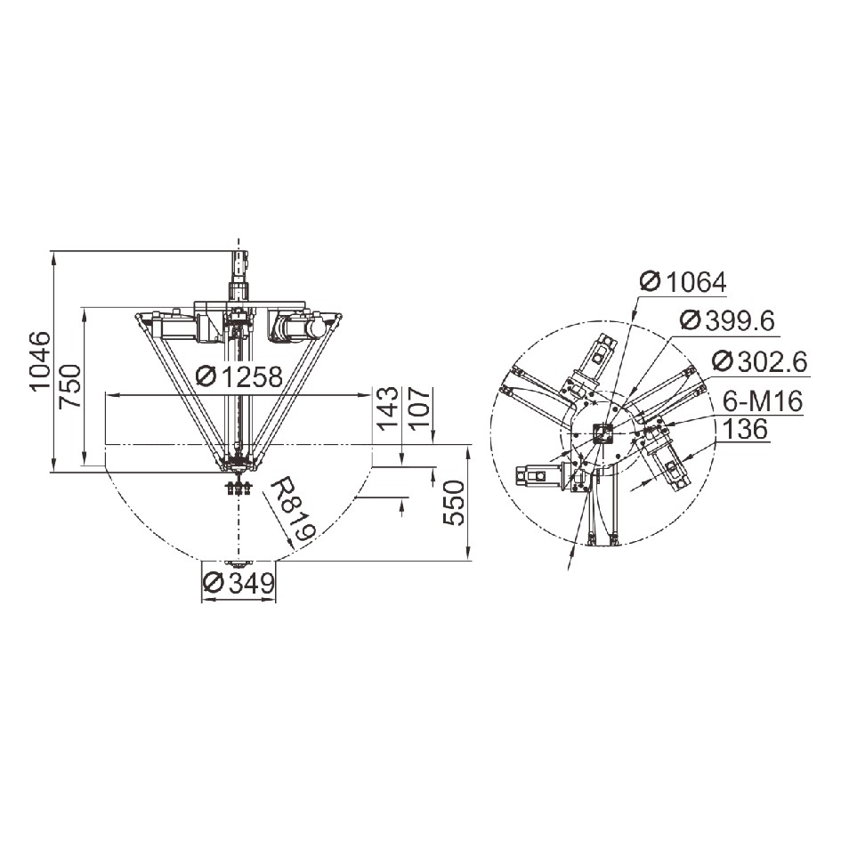 Parallel Robot Pick and Place System for Automated Packaging and Production Lines2