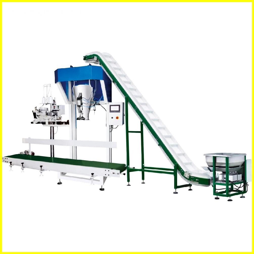 Precision Food Packaging Machine Using Single Head Bulk Linear Weigher Packaging System JW-B22-1 - Kenwei