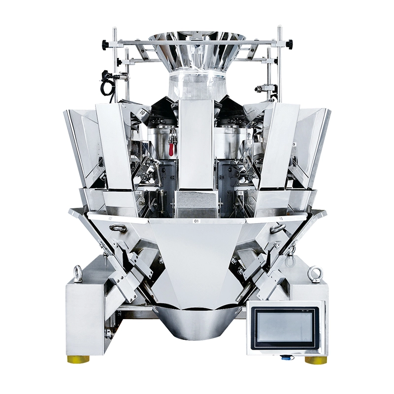 Rotary Packaging and Weighing System with Multihead Weigher for Peanuts Melon Seeds-4 - Kenwei