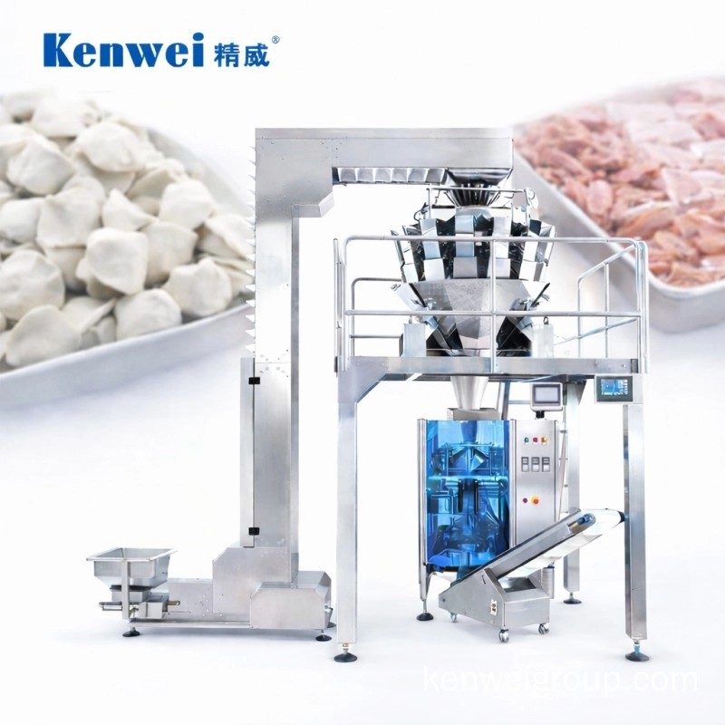 Vertical Frozen Food Packaging Machine for IQF Products JW-B1 - Kenwei
