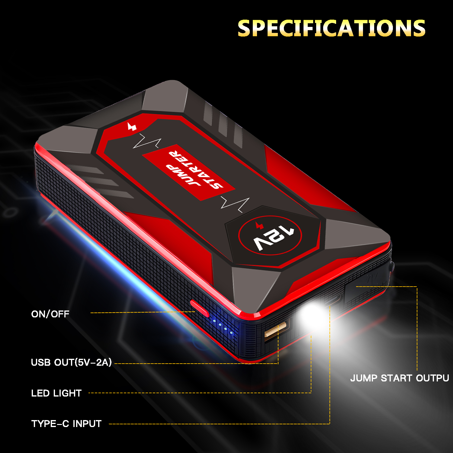 Brand Manufacturers Jump Starter
