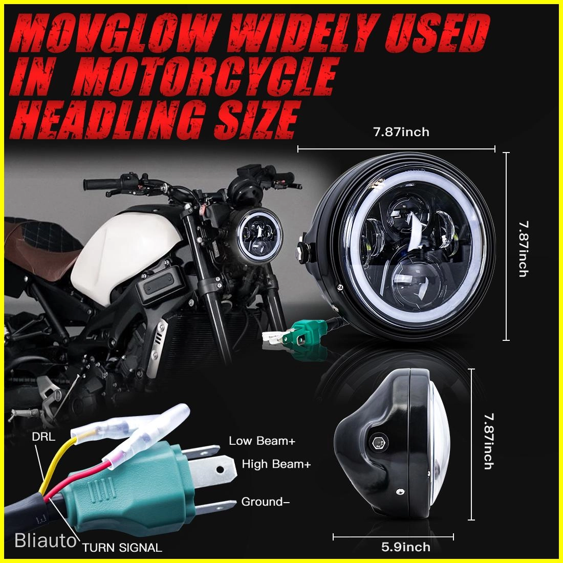 Brand Manufacturers Motorcycle Headlight