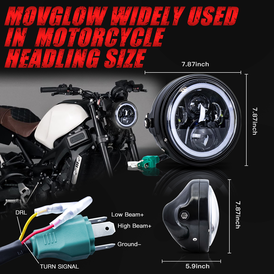 Brand Manufacturers Motorcycle Headlight