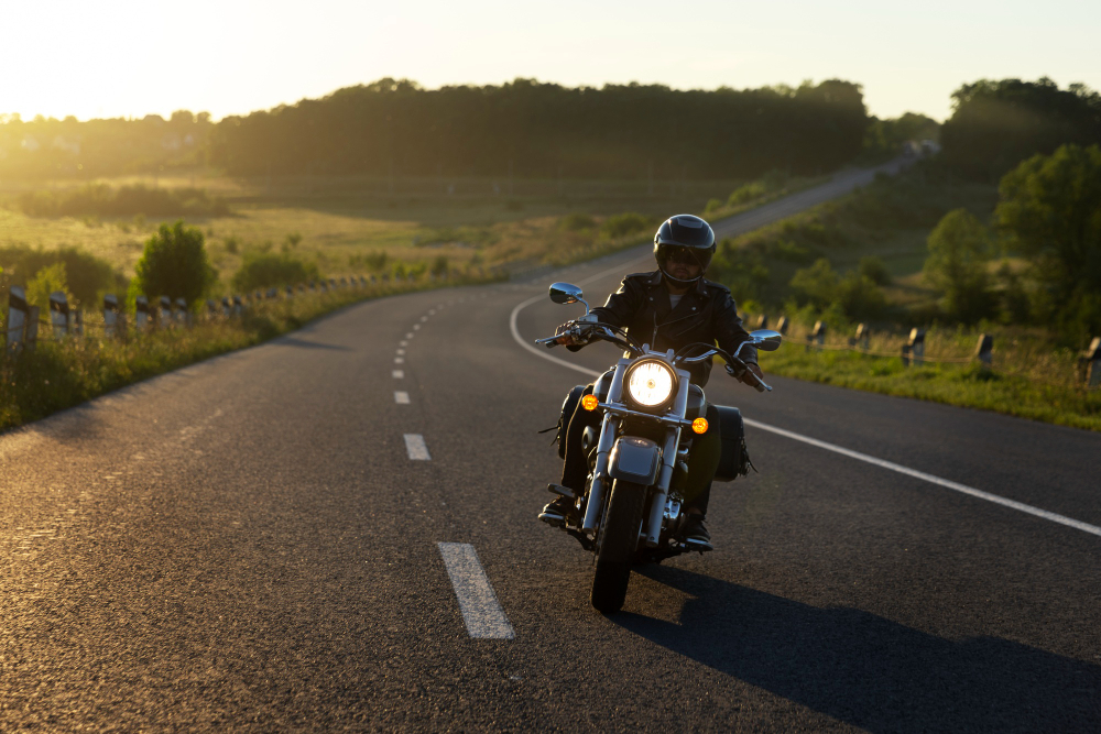 best led pod lights Best led pod lights illuminating a biker's nighttime ride.