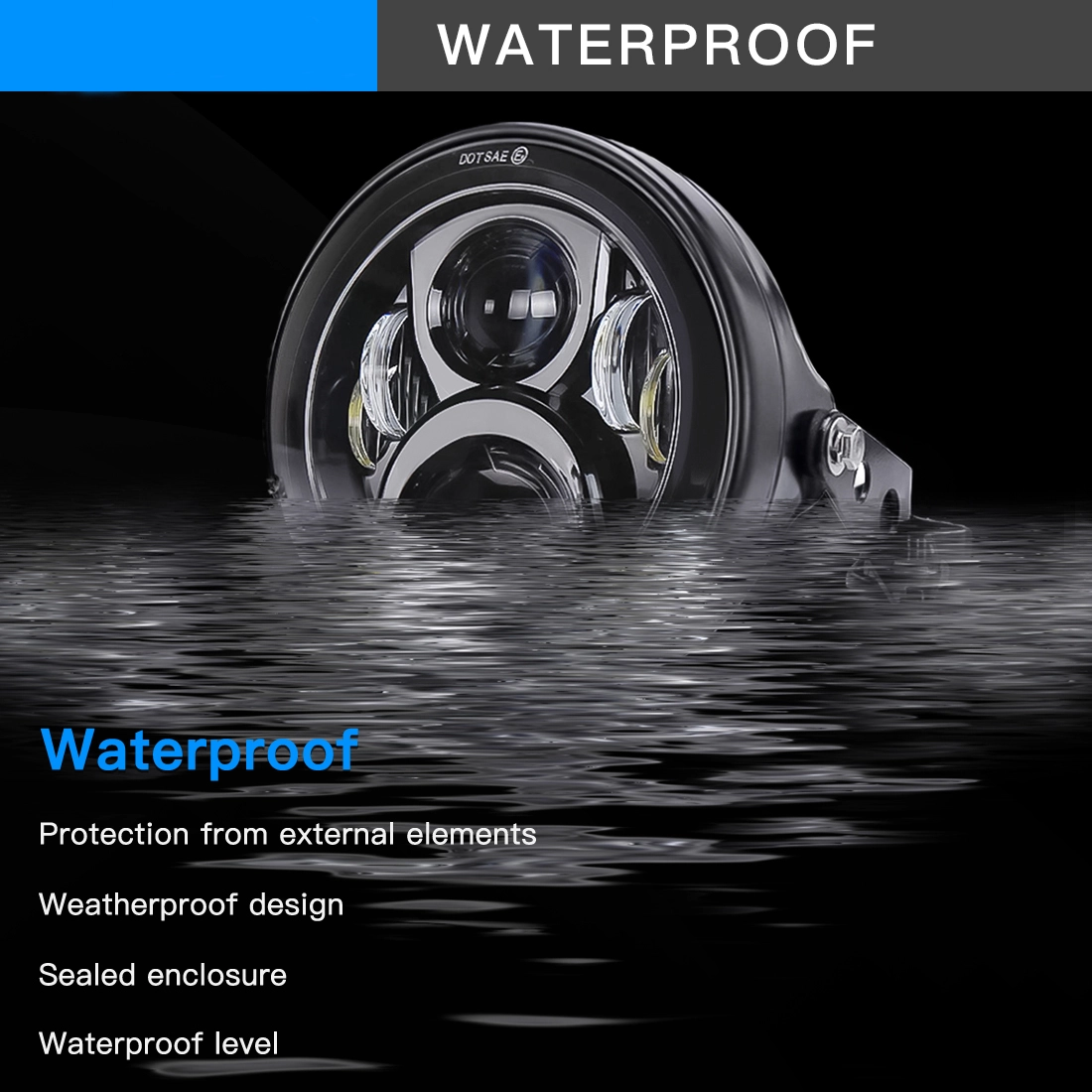 Brand Manufacturers Motorcycle Headlight