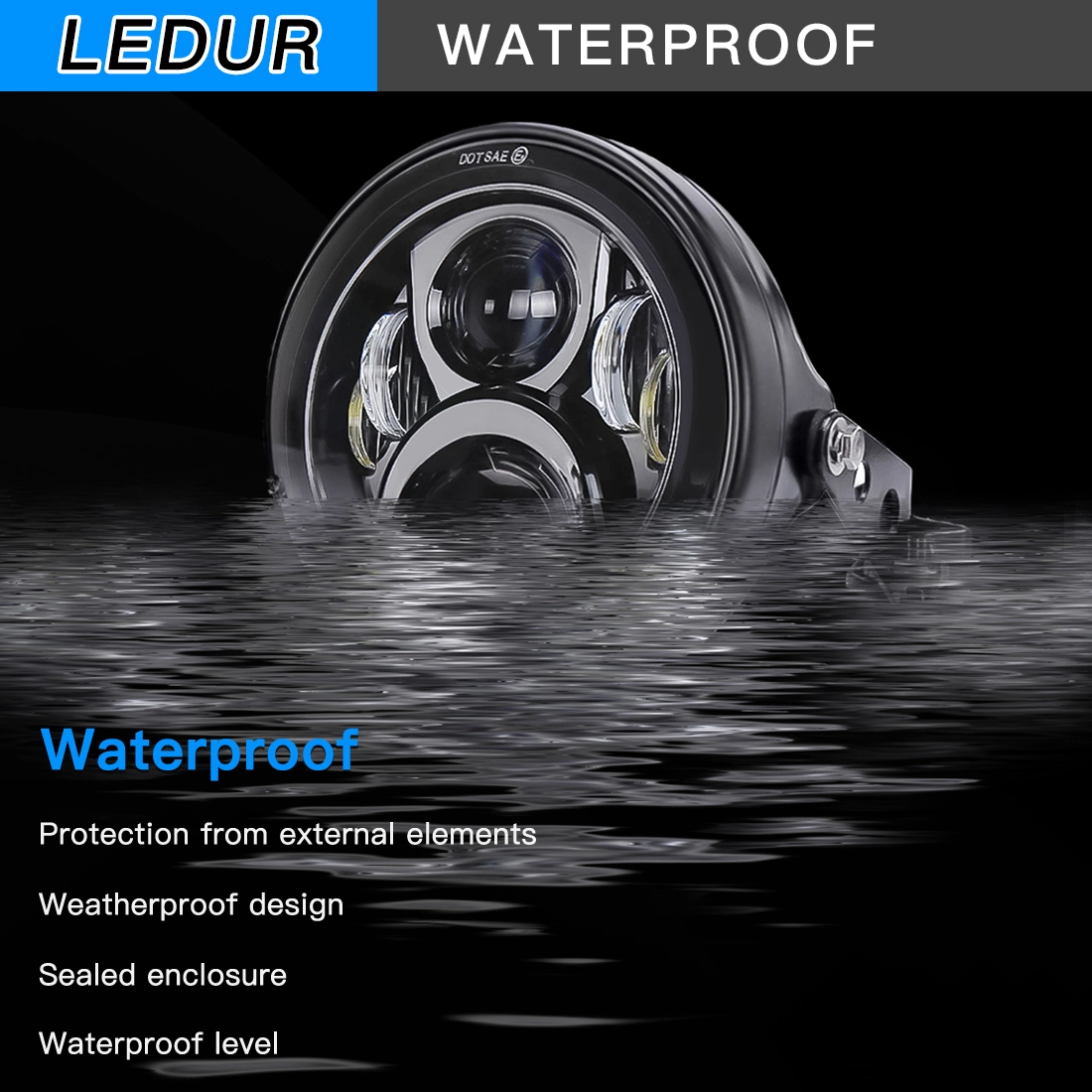2Brand Manufacturers Motorcycle Headlight