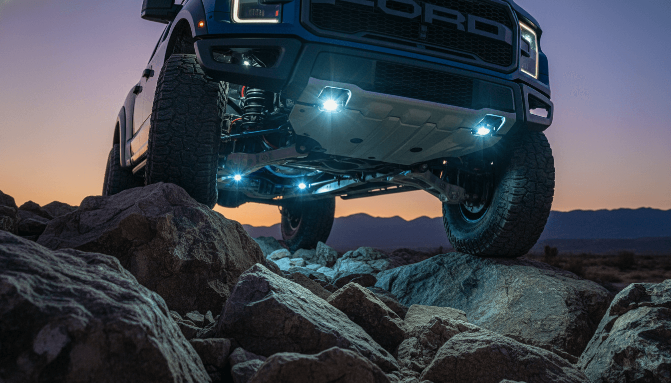 مصابيح LED صخرية للشاحنات