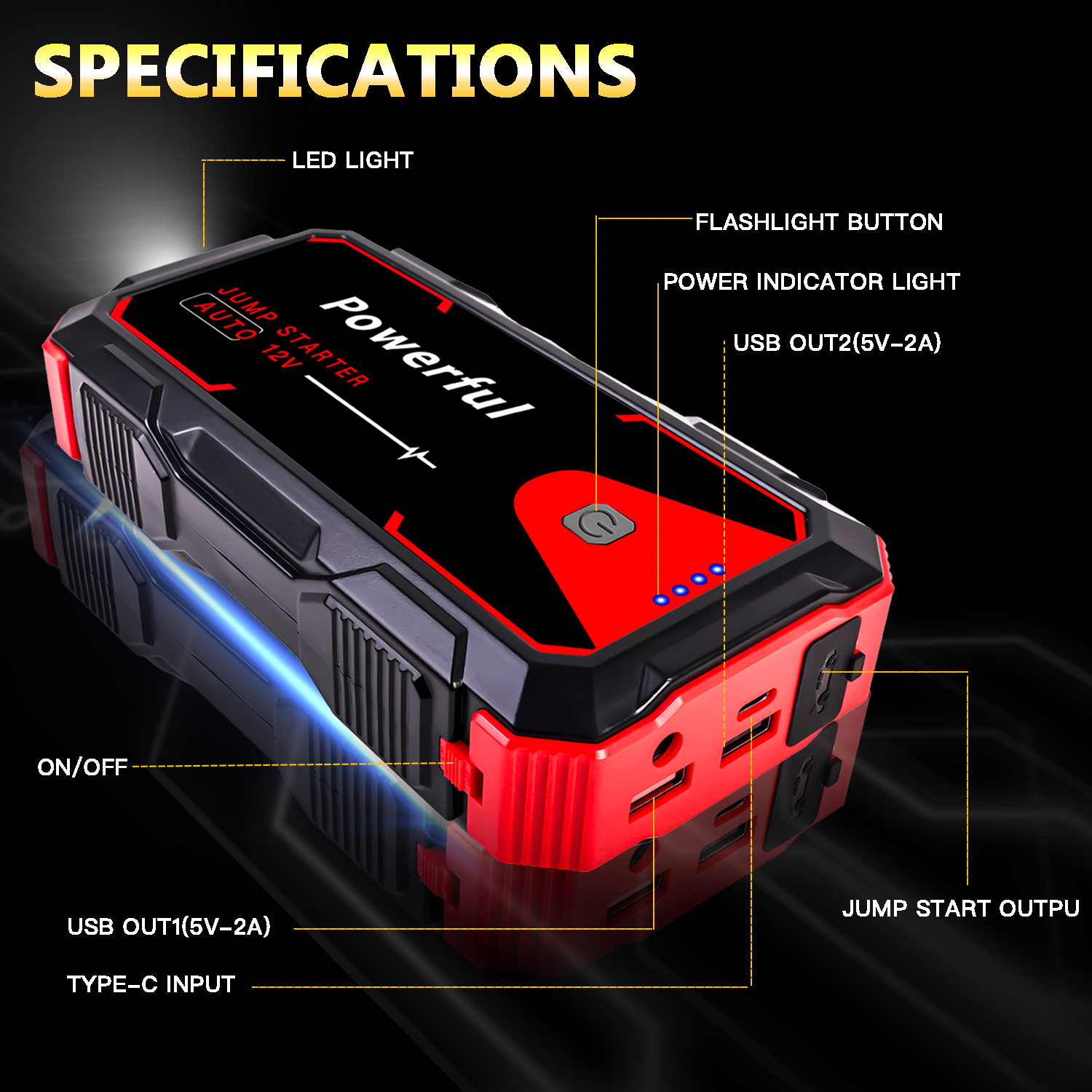 Manufacturing Jump Starter