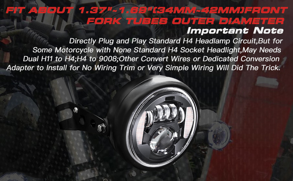 Motorradscheinwerfer