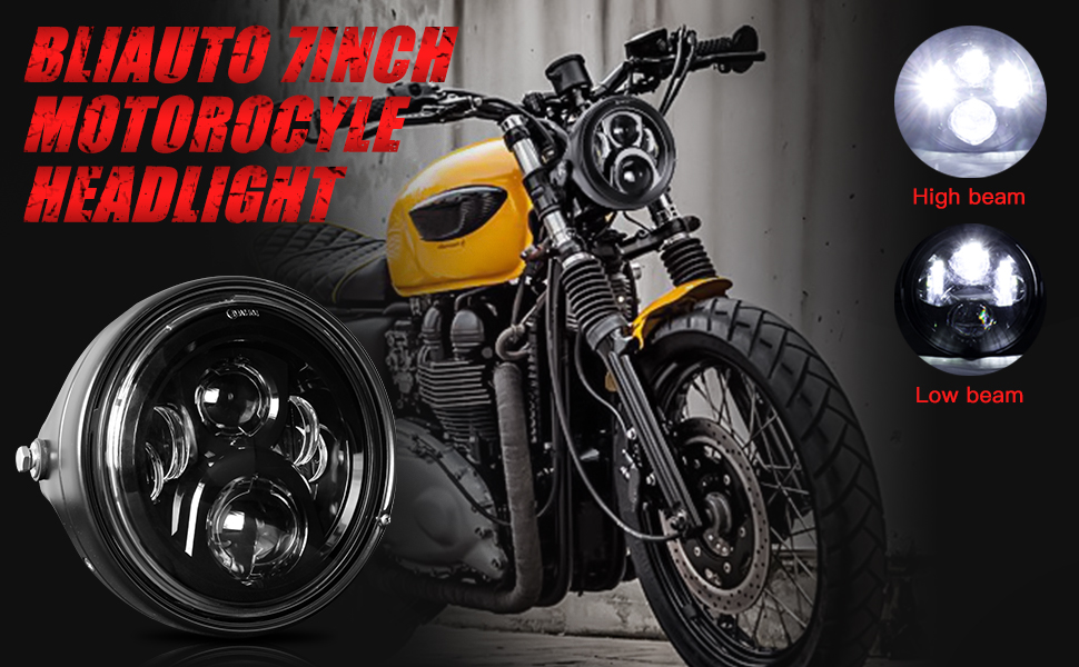 Motorrad-LED-Scheinwerfer