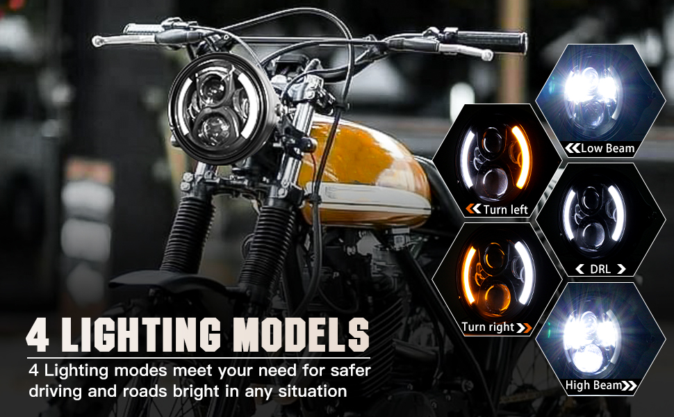 Brand Motorcycle Led Headlight Brand Motorcycle Led Headlight