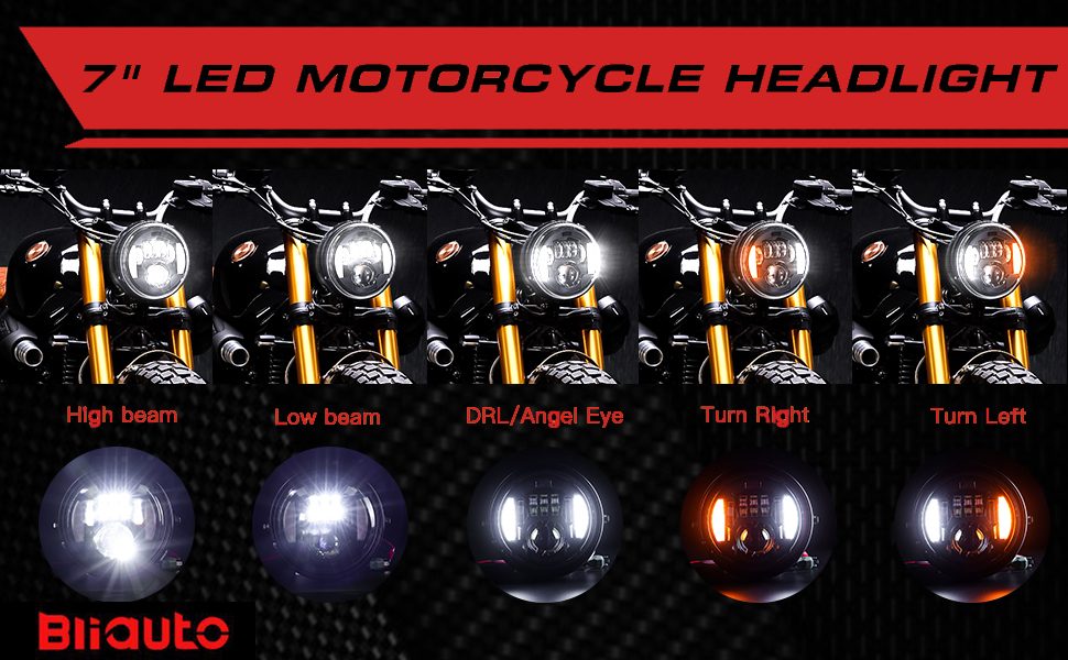 Motorradscheinwerfer