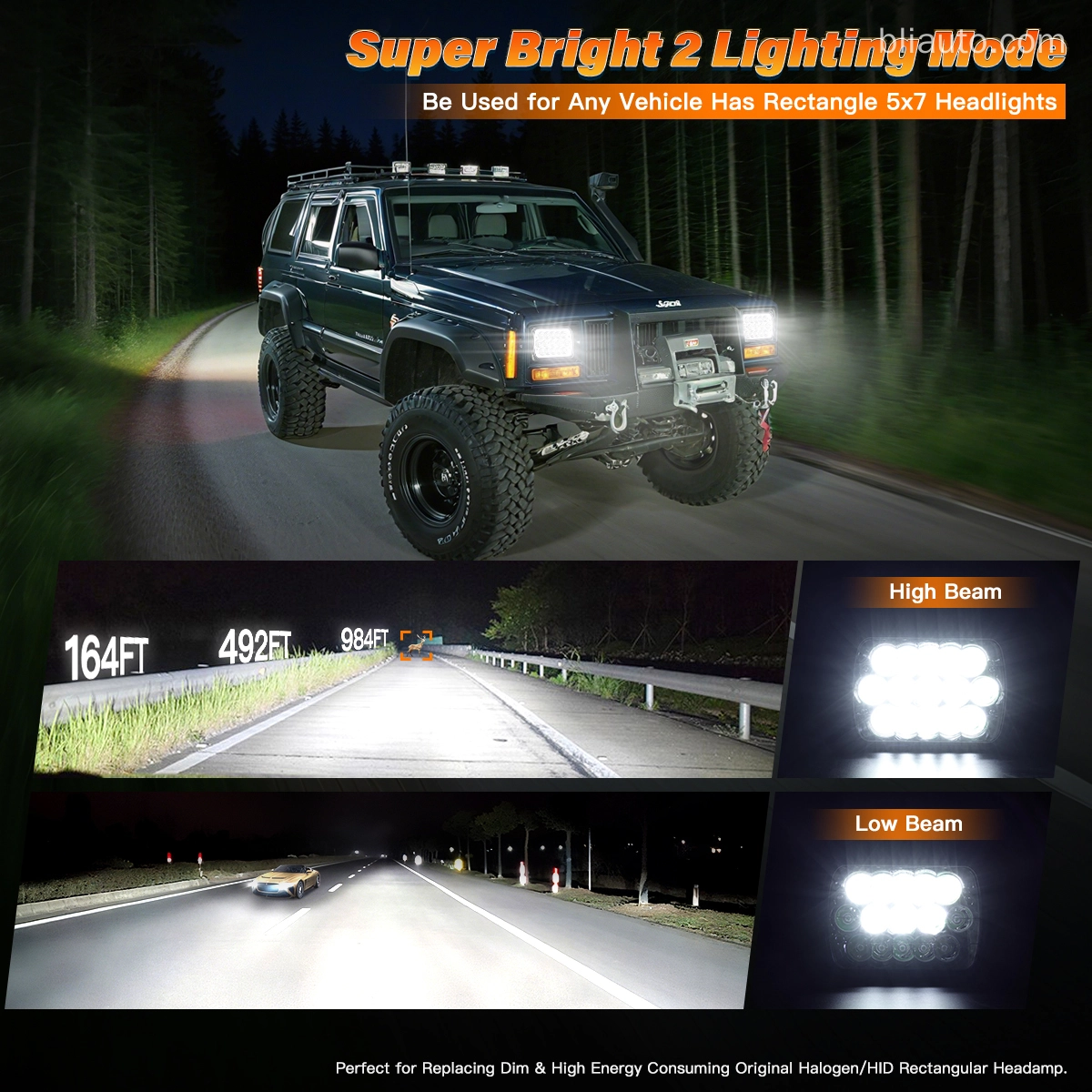 Brand Manufacturers 5x7 LED Headlights