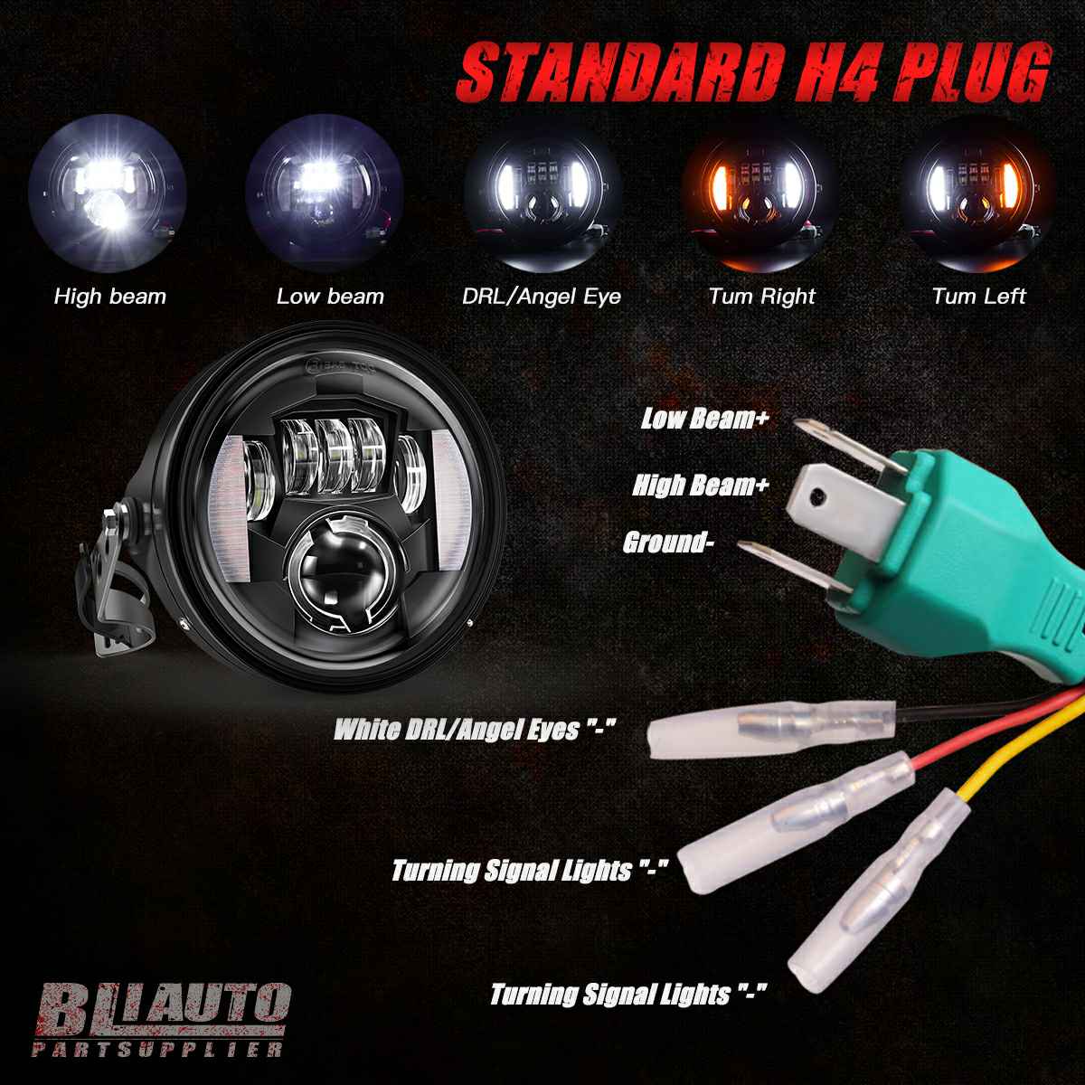 Brand Manufacturers Motorcycle LED Headlight