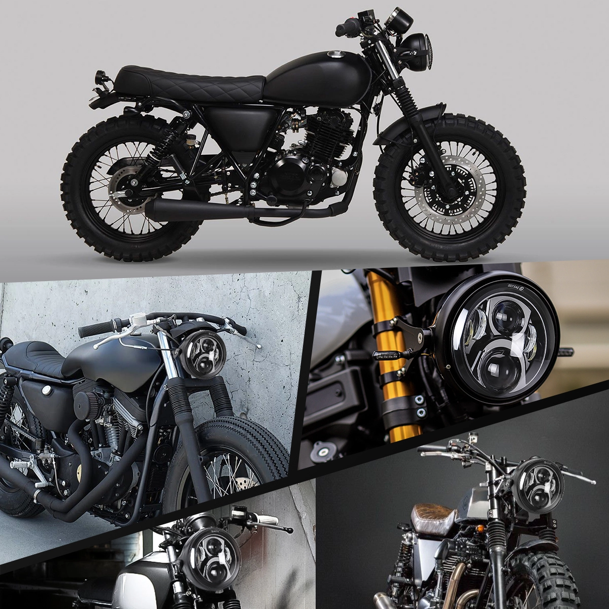 Brand Motorcycle Headlight