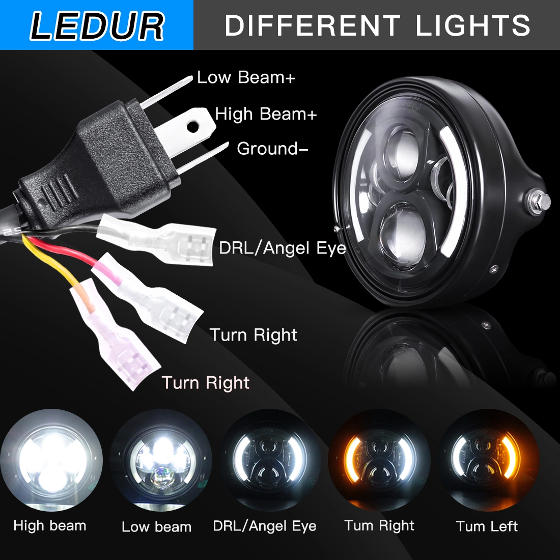 Brand Motorcycle Headlight