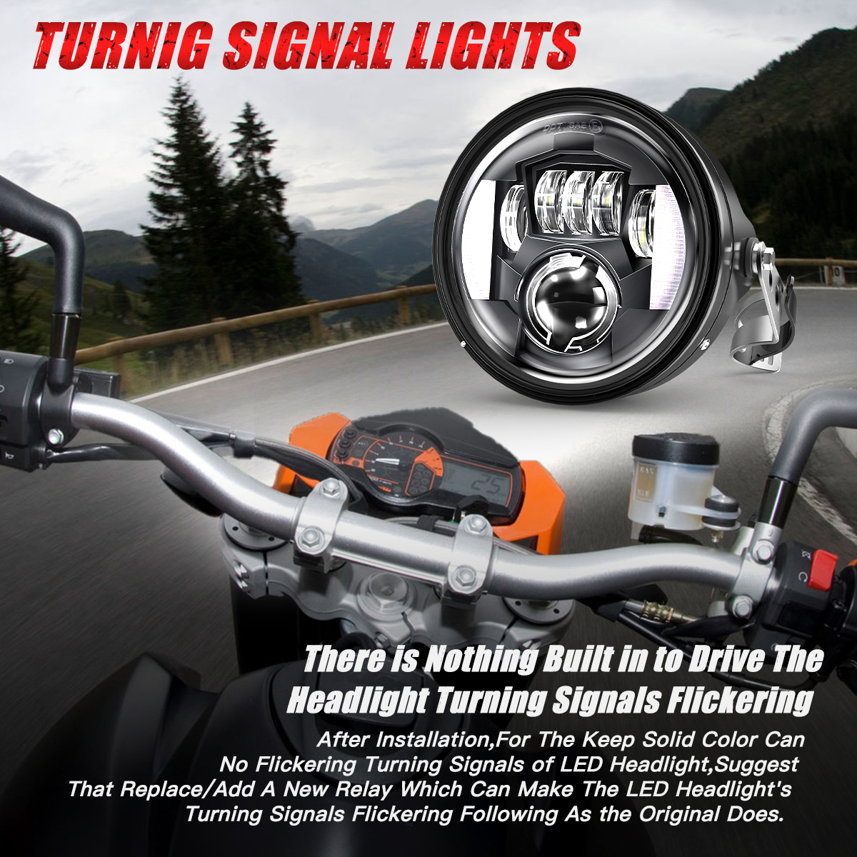 Manufacturing Motorcycle LED Headlight