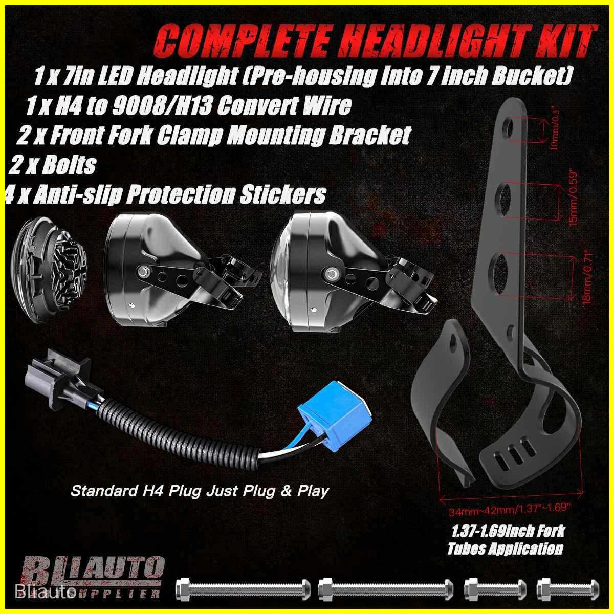 Manufacturing Motorcycle LED Headlight