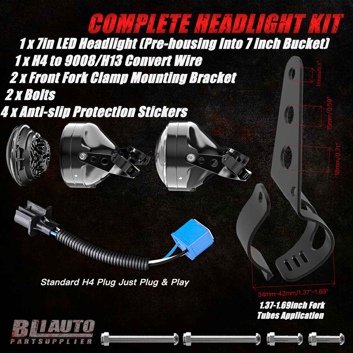 Manufacturing Motorcycle LED Headlight Manufacturing Motorcycle LED Headlight