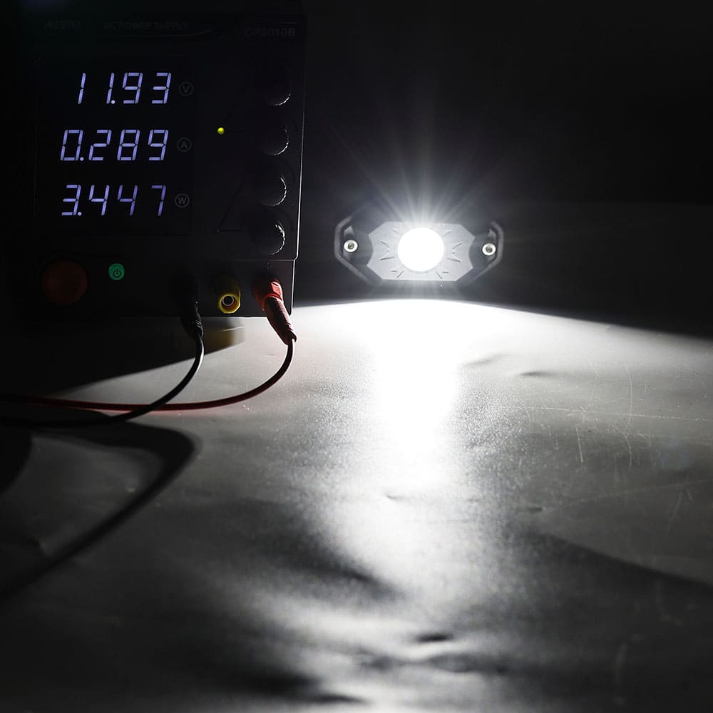 rgb led rock light kit installation-7