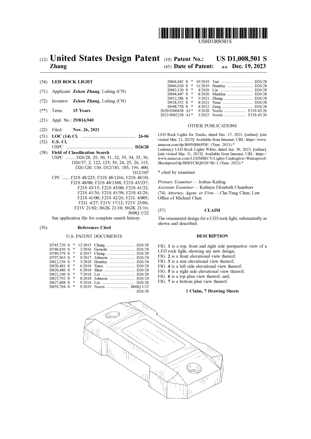 United States Design Patent R4