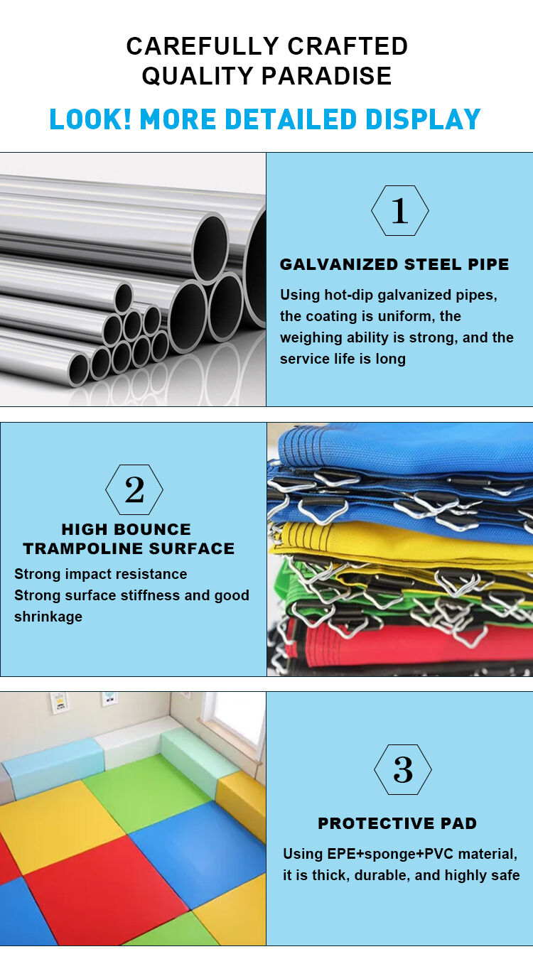 Indoor Adventure Trampoline Park Solution supplier