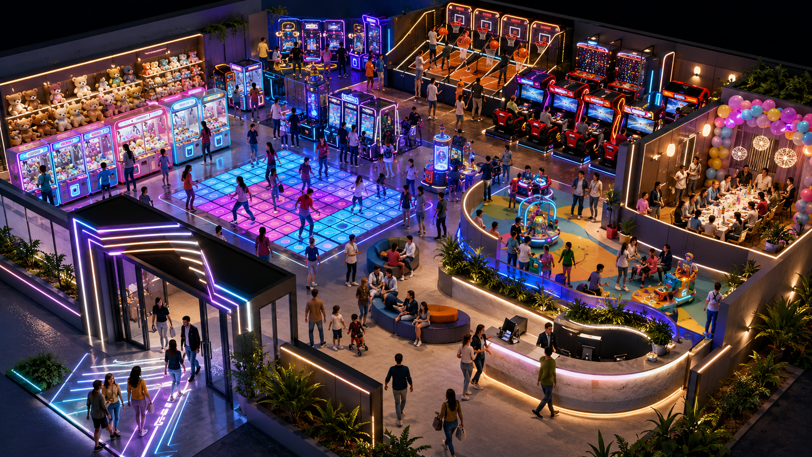A Sucessful Arcade and Entertainment Venue Ecosystem