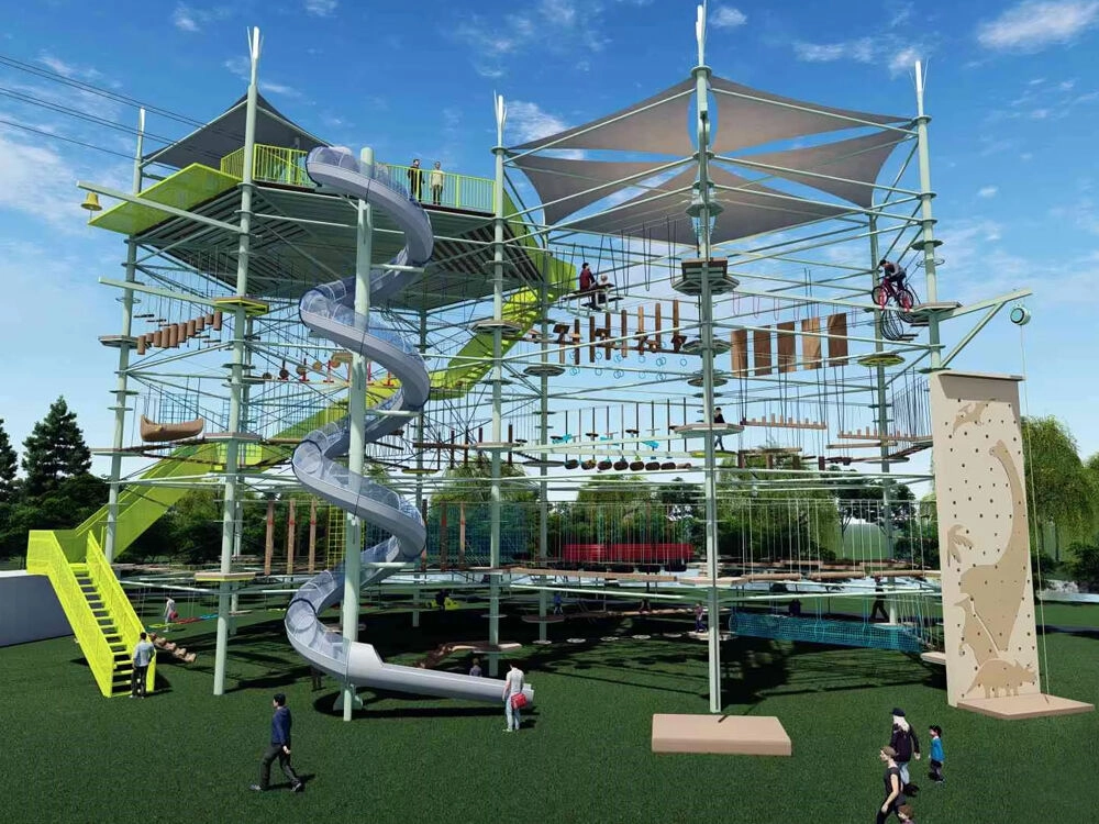 Children's Outdoor High Ropes Course 1 - BLEE