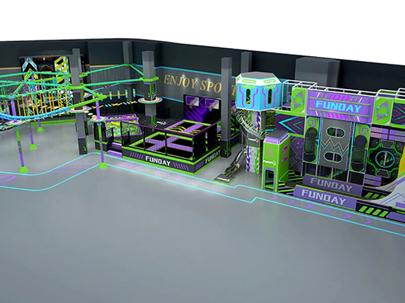 Funday Indoor Playground,Chenghai , China(3000㎡) 1 - BLEE