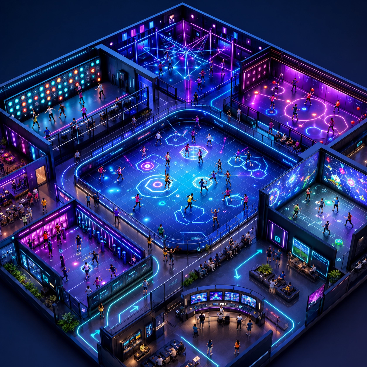 Flagship Interactive Sports Center - BLEE