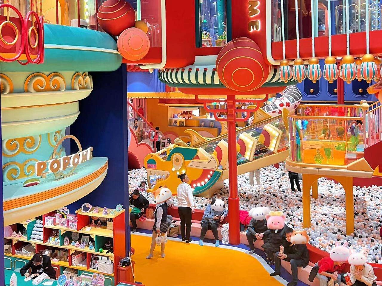 How to choose the color of a children's indoor playground - BLEE